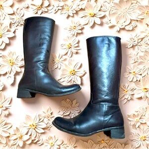 Banana Republic Black Leather Boots